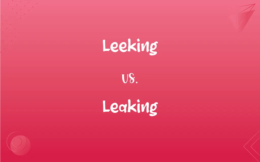 Leeking vs. Leaking: Mastering the Correct Spelling
