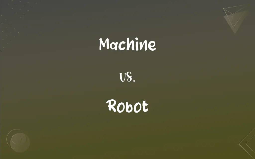 Machine vs. Robot What’s the Difference?