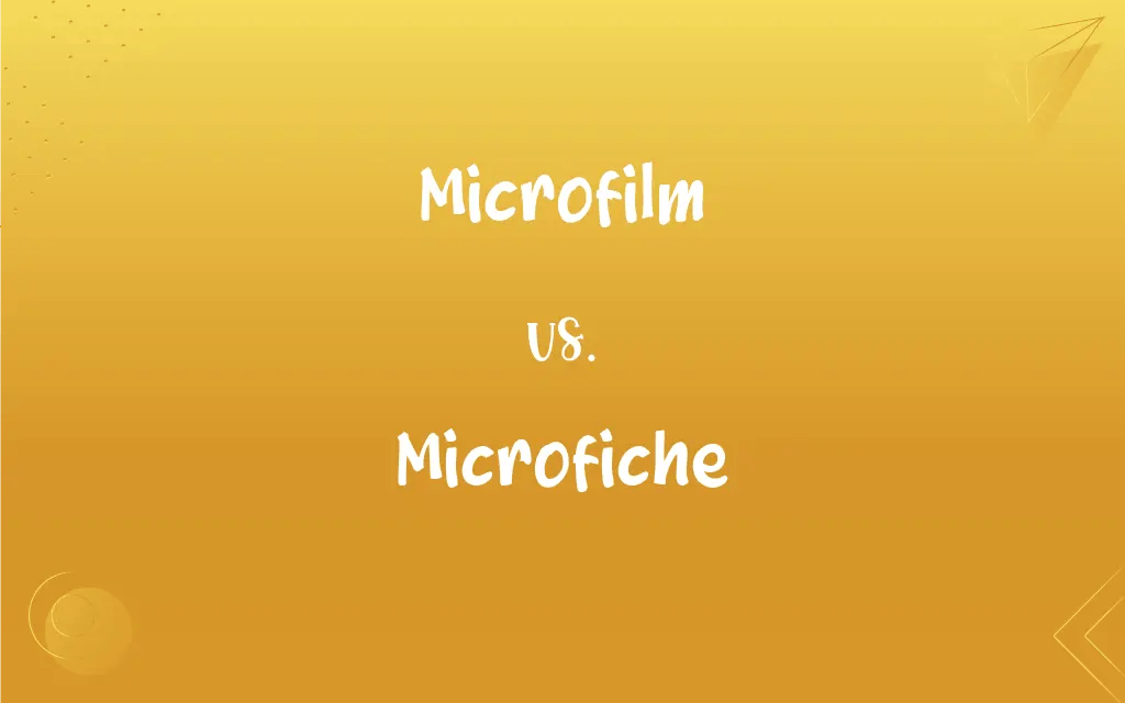 Microfilm vs. Microfiche What’s the Difference?