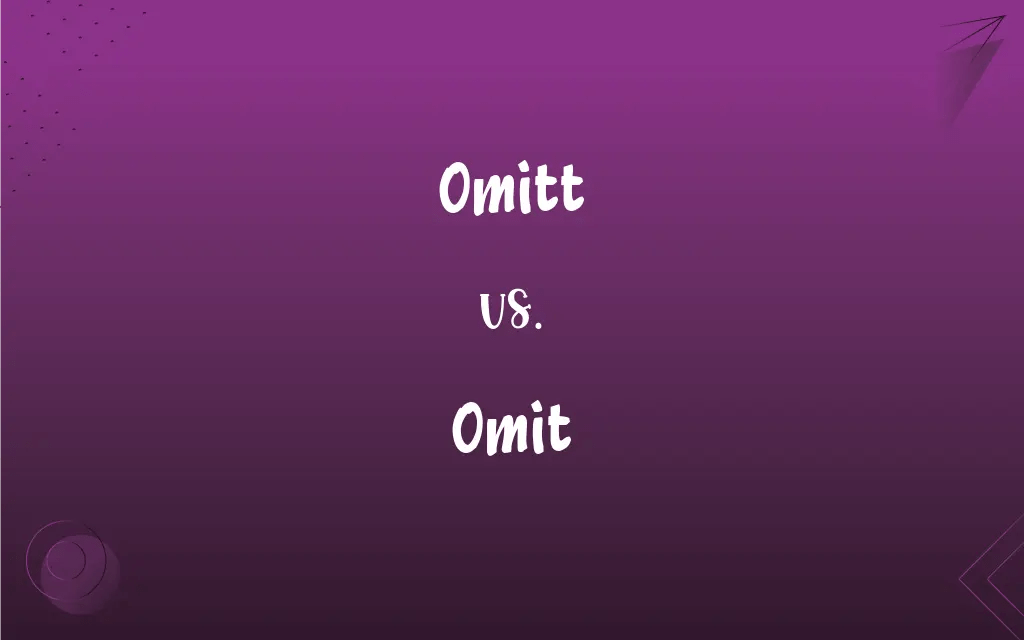 Omitt vs. Omit Mastering the Correct Spelling
