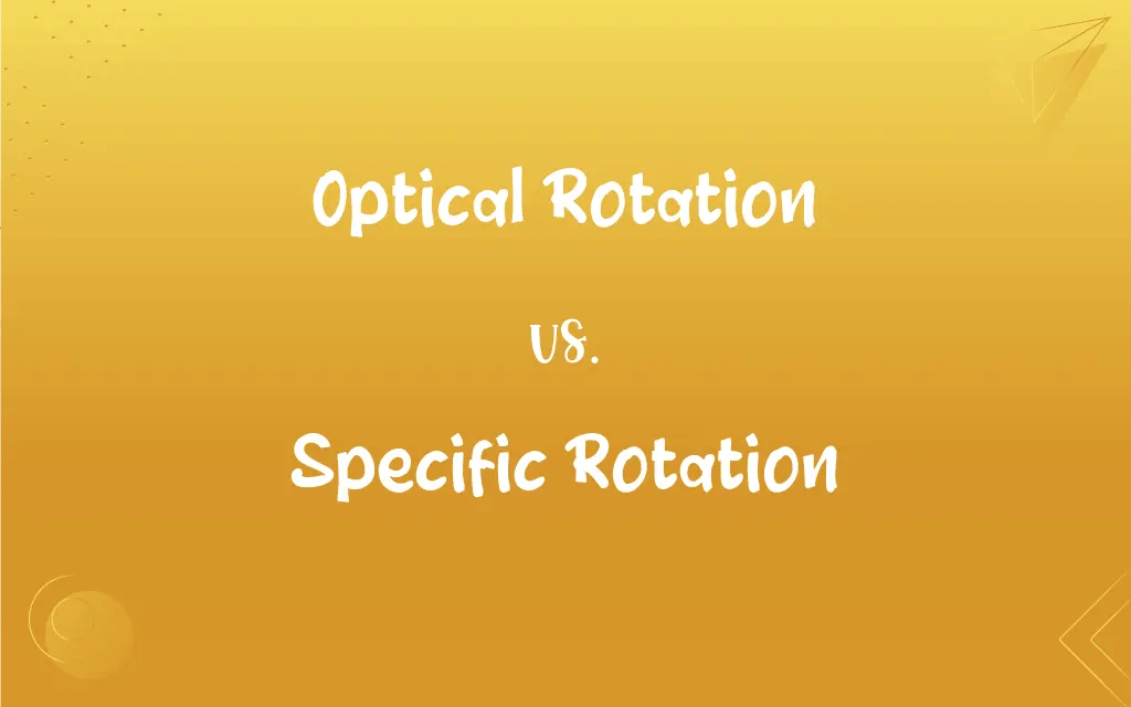 Optical Rotation vs. Specific Rotation What’s the Difference?