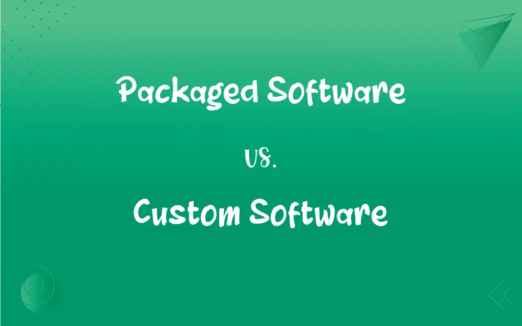 Packaged Software vs. Custom Software What’s the Difference?