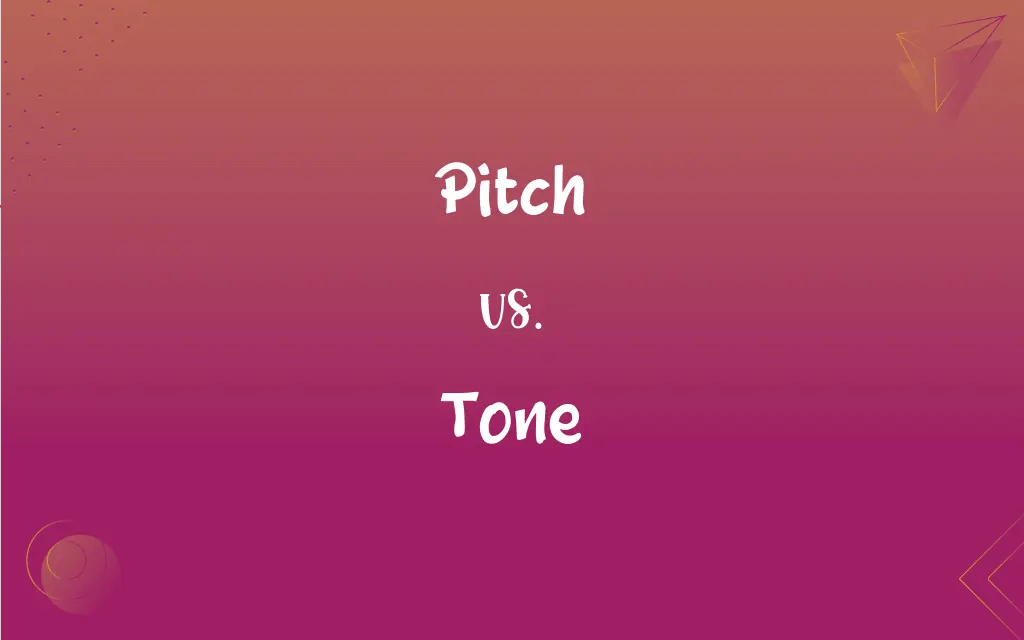 Pitch vs. Tone What’s the Difference?