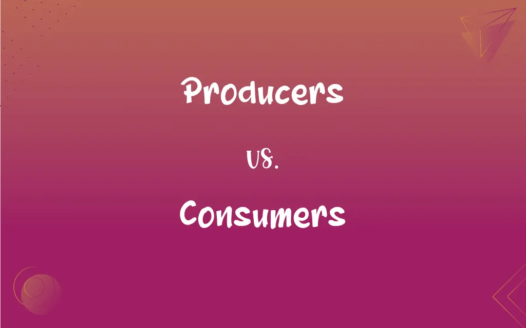 Producers vs. Consumers What’s the Difference?