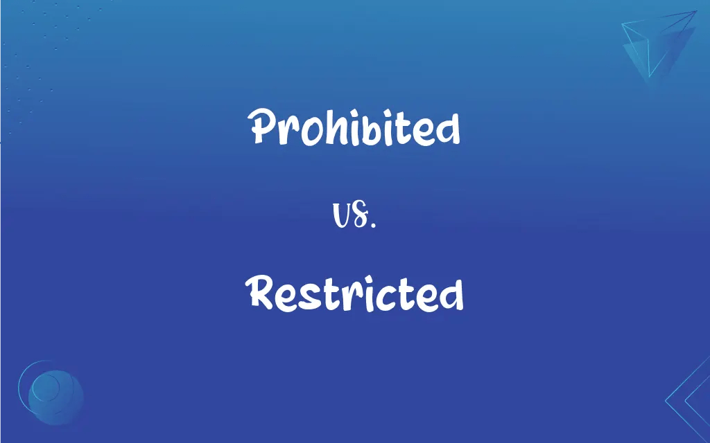 Prohibited vs. Restricted What’s the Difference?