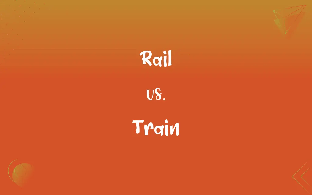 Rail vs. Train What’s the Difference?