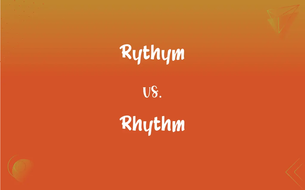 Rythym vs. Rhythm Mastering the Correct Spelling