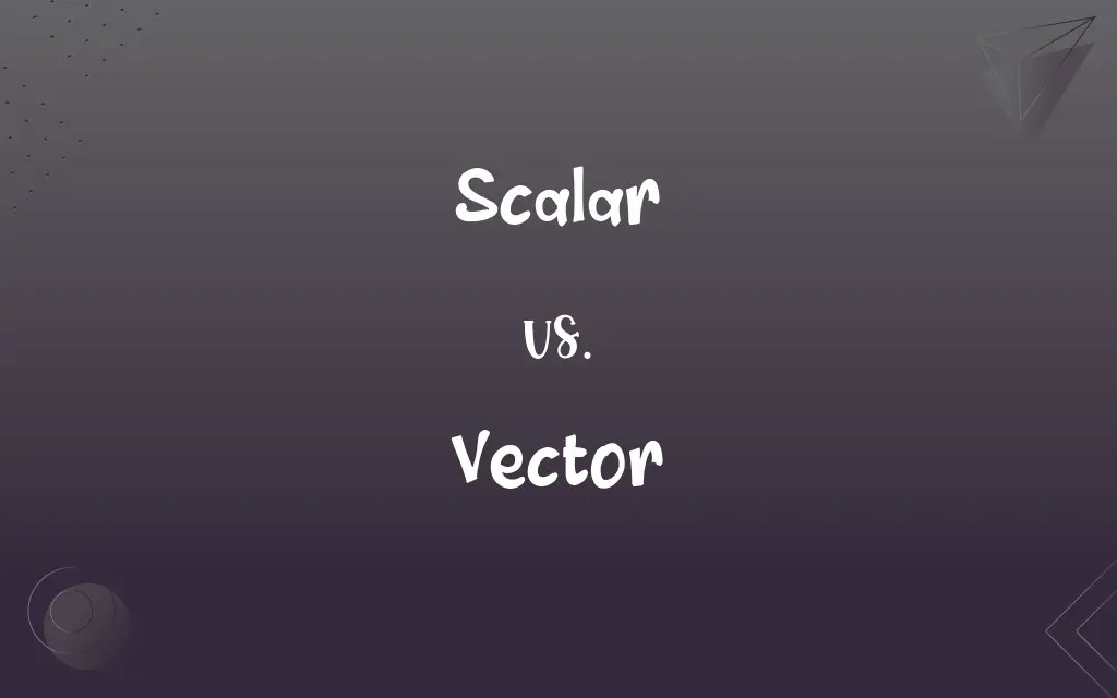 Scalar vs. Vector What’s the Difference?