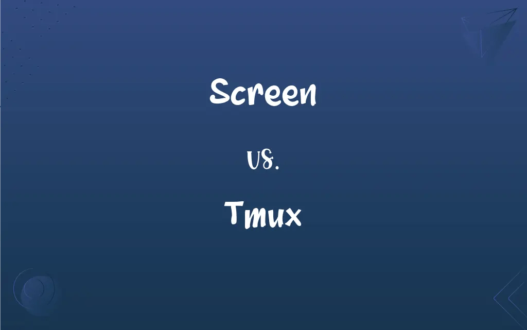 Screen vs. Tmux What’s the Difference?