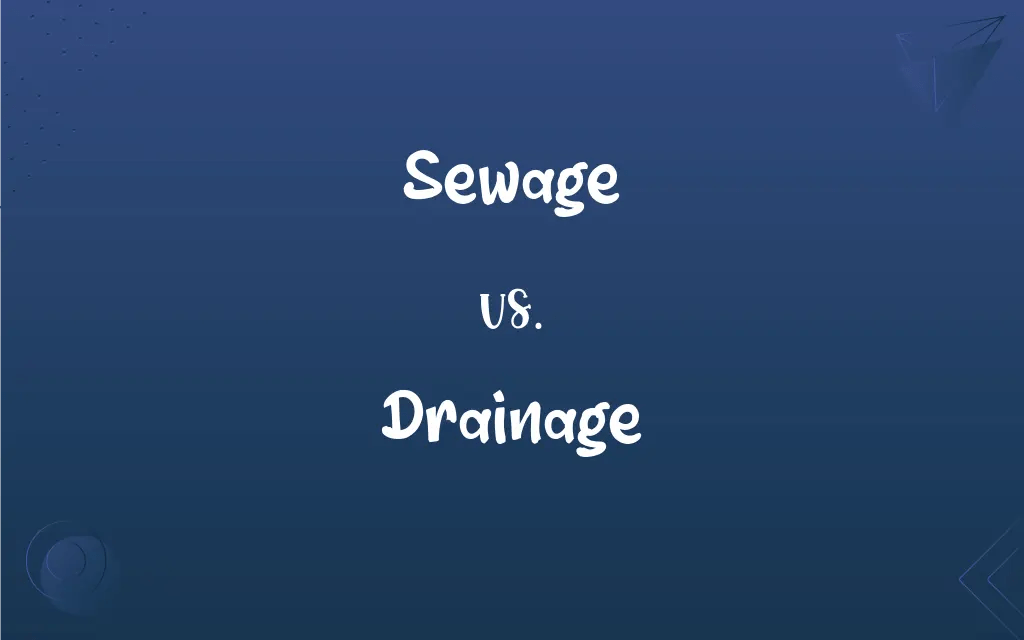 Sewage vs. Drainage What’s the Difference?