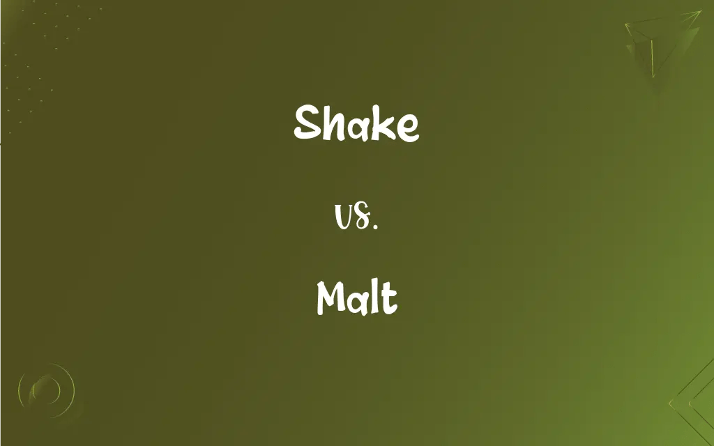 Shake vs. Malt What’s the Difference?