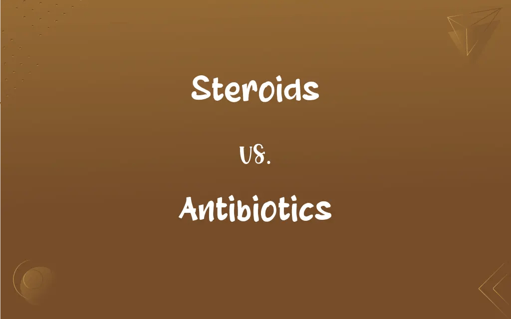 Steroids vs. Antibiotics What’s the Difference?