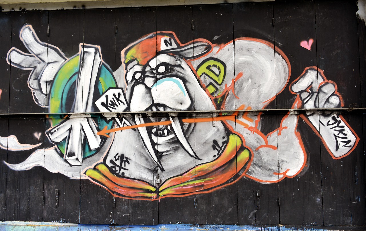 Difference Between Tagging and Graffiti Difference Between