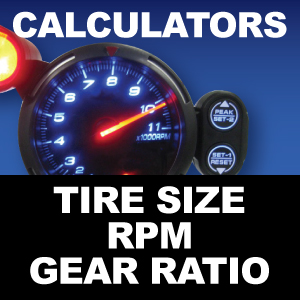Differential Gear Ratio Calculator | West Coast Differentials
