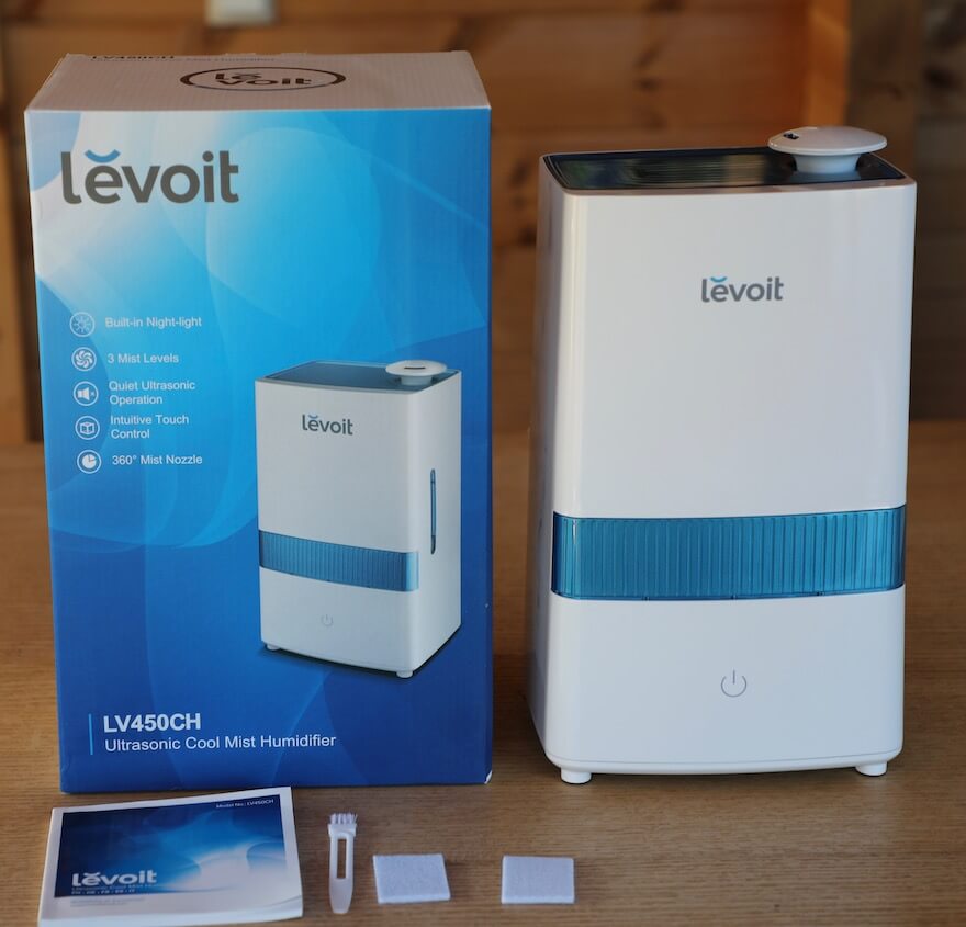 Levoit LV 450CH Ultraschall Luftbefeuchter 4,5L im Test bei uns zuhause