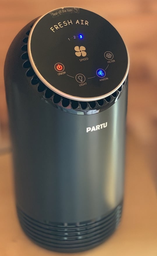 PARTU Luftreiniger BS08 mit HEPAFilter » diffuser.de