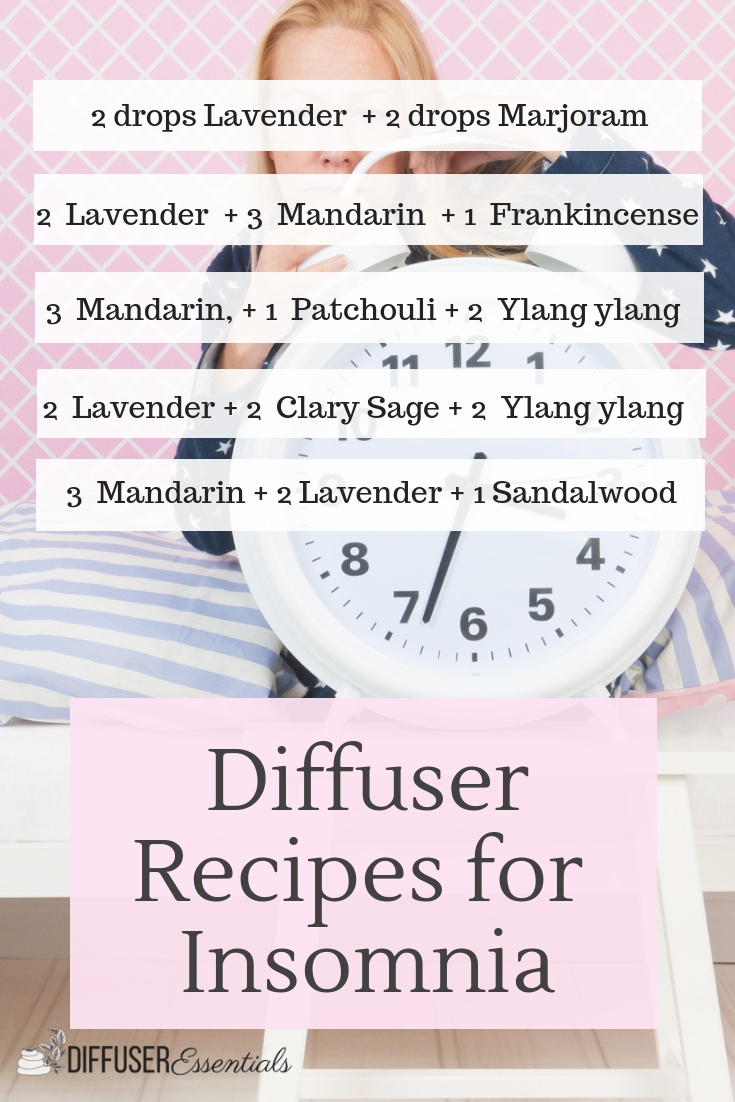 Diffusing Essential Oils for Insomnia Diffuser Essentials
