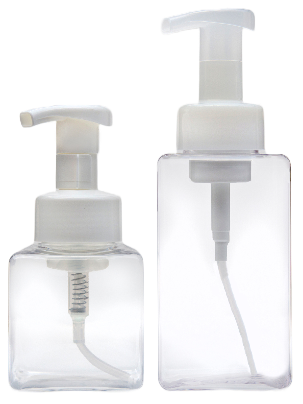 PET Plastic Bottle with Foaming Pump Top