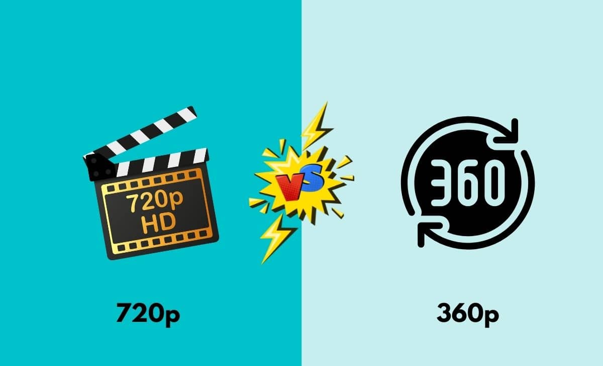 720p vs. 360p What's The Difference In Tabular Form, Points