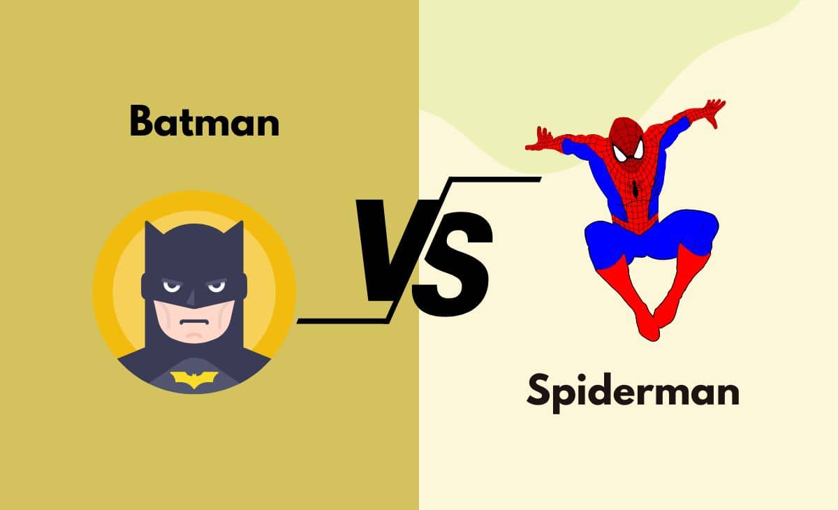 Batman vs. Spiderman What's The Difference (With Table)