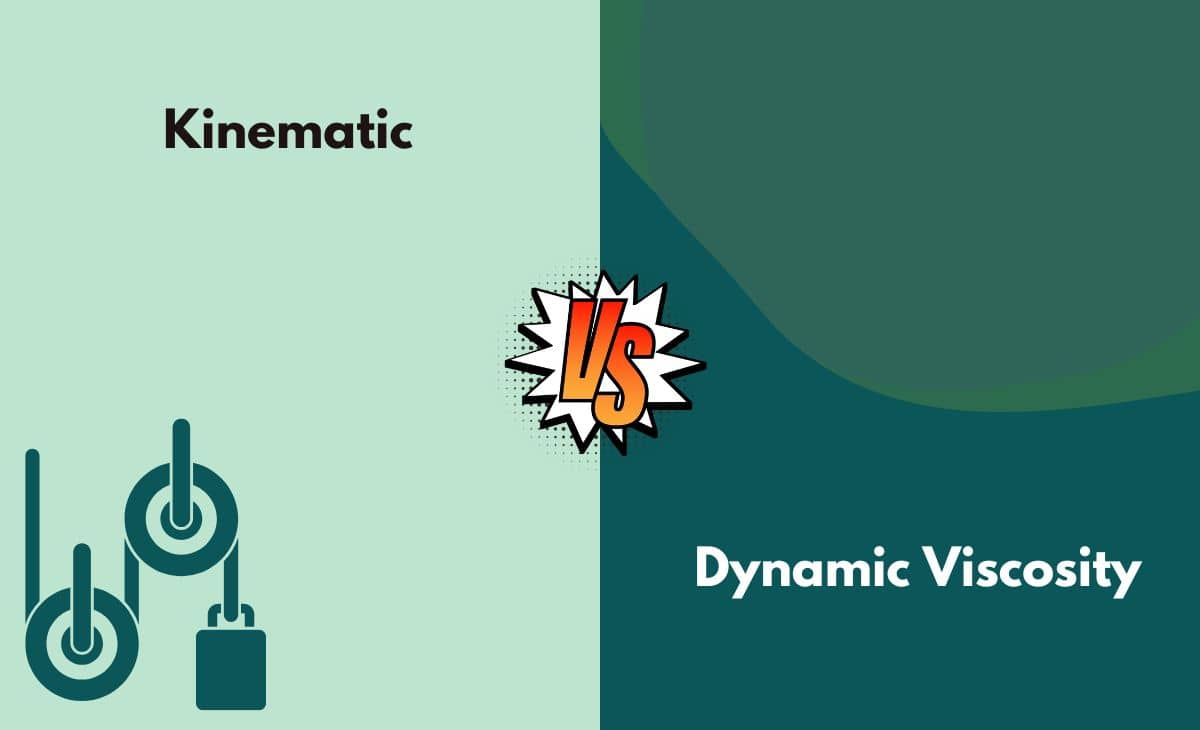 Kinematic vs. Dynamic Viscosity What's The Difference (With Table)