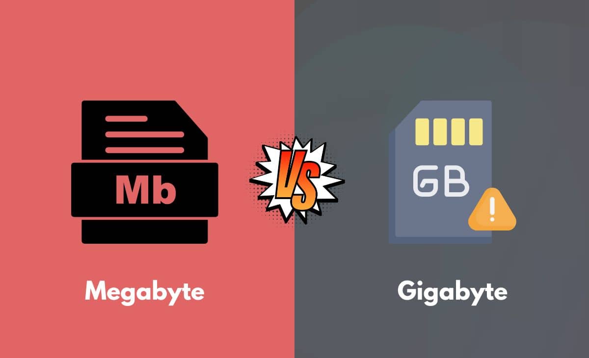 Megabyte vs. Gigabyte What's The Difference (With Table)