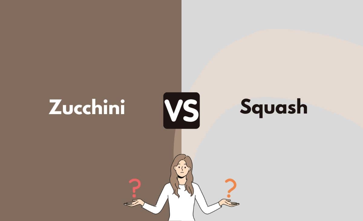 Zucchini vs. Squash What's the Difference (With Table)