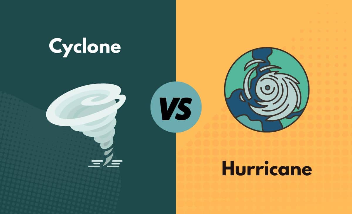 Cyclone vs. Hurricane What's the Difference (With Table)