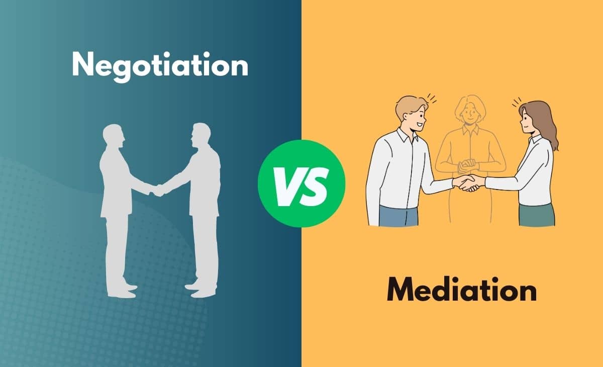 Negotiation vs. Mediation What's the Difference (With Table)