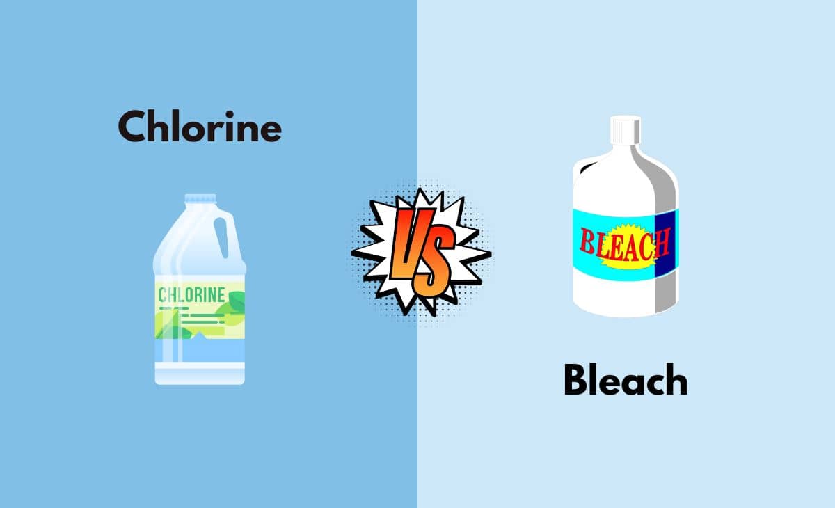 Chlorine vs. Bleach What't the Difference (With Table)