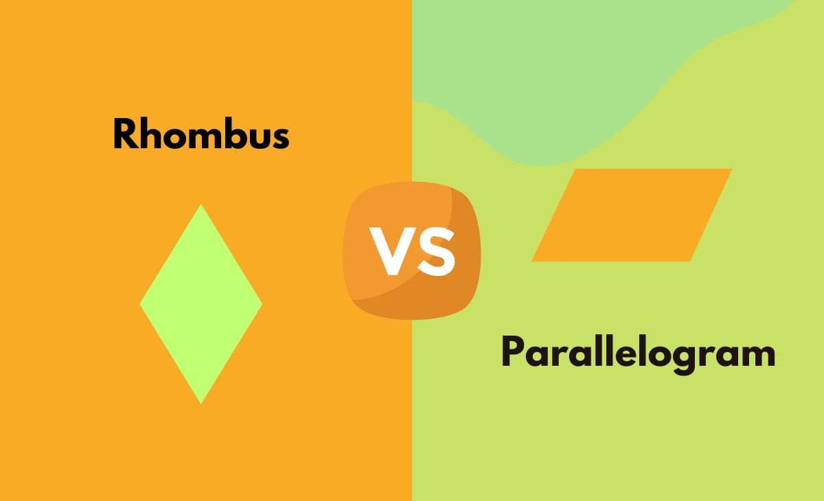 Rhombus vs. Parallelogram What's the Difference (With Table)