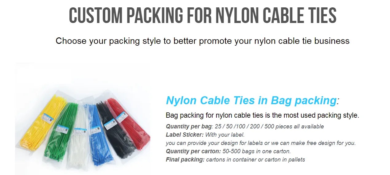 Cable Ties Manufacturer, Nylon Cable Tie and Stainless Ties Manufacturer