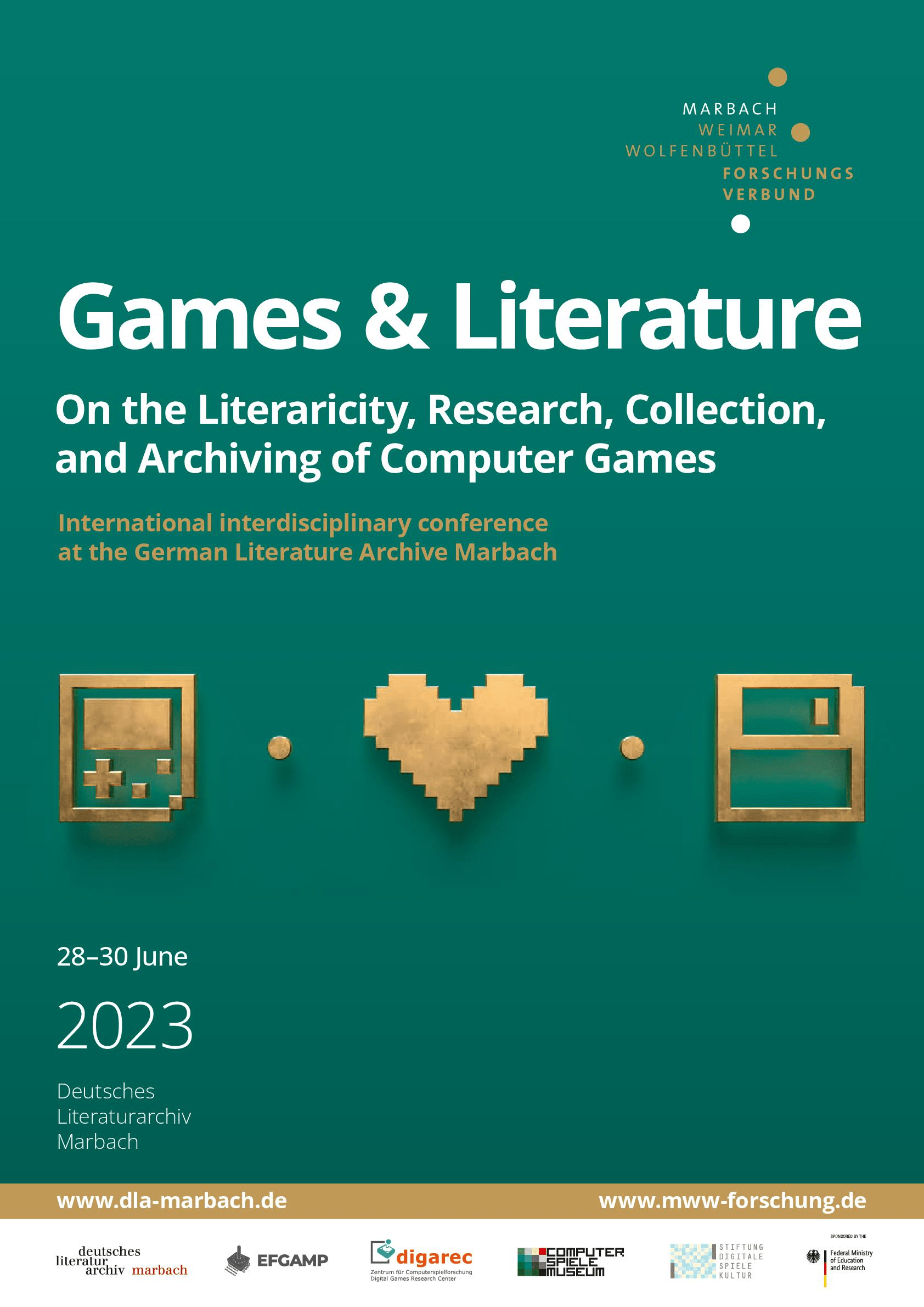 Games & Literature. On the literaricity, research, collection, and