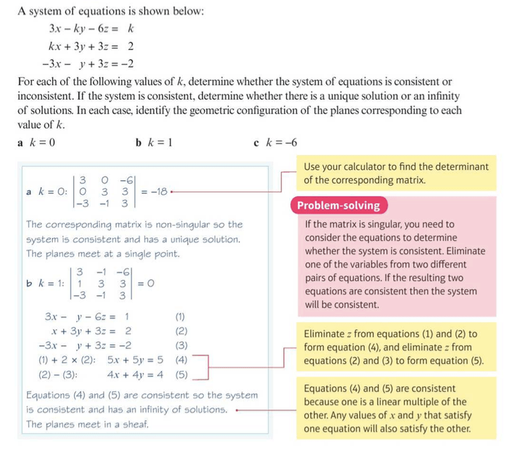 Solving Systems of Equations Using Matrices