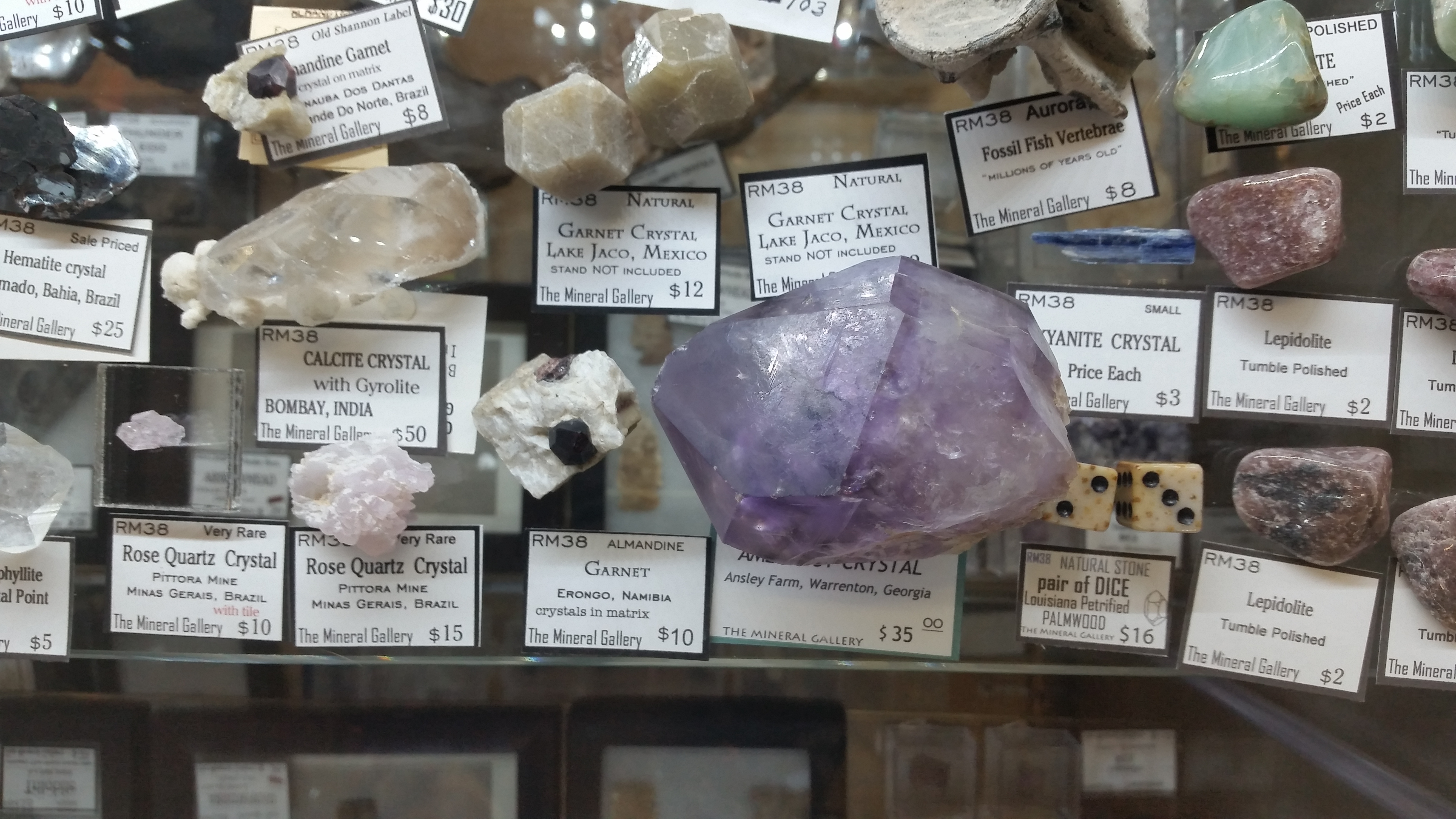 Atlanta Rock Shop The Mineral Gallery