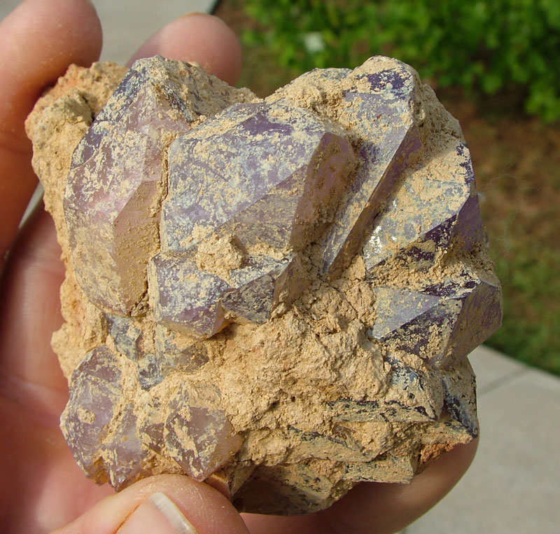 New Find of amethys crystals