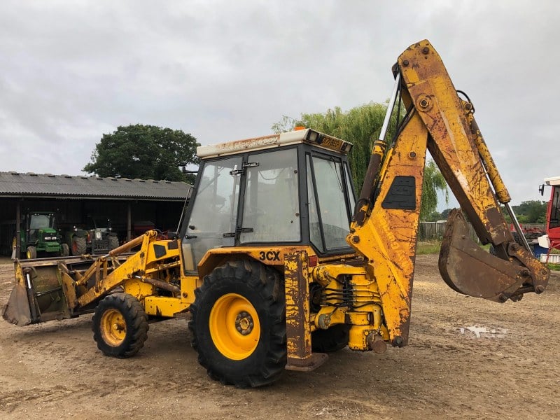 Digger Bidder 1987 JCB 3CX SiteMaster backhoe loader ** no VAT
