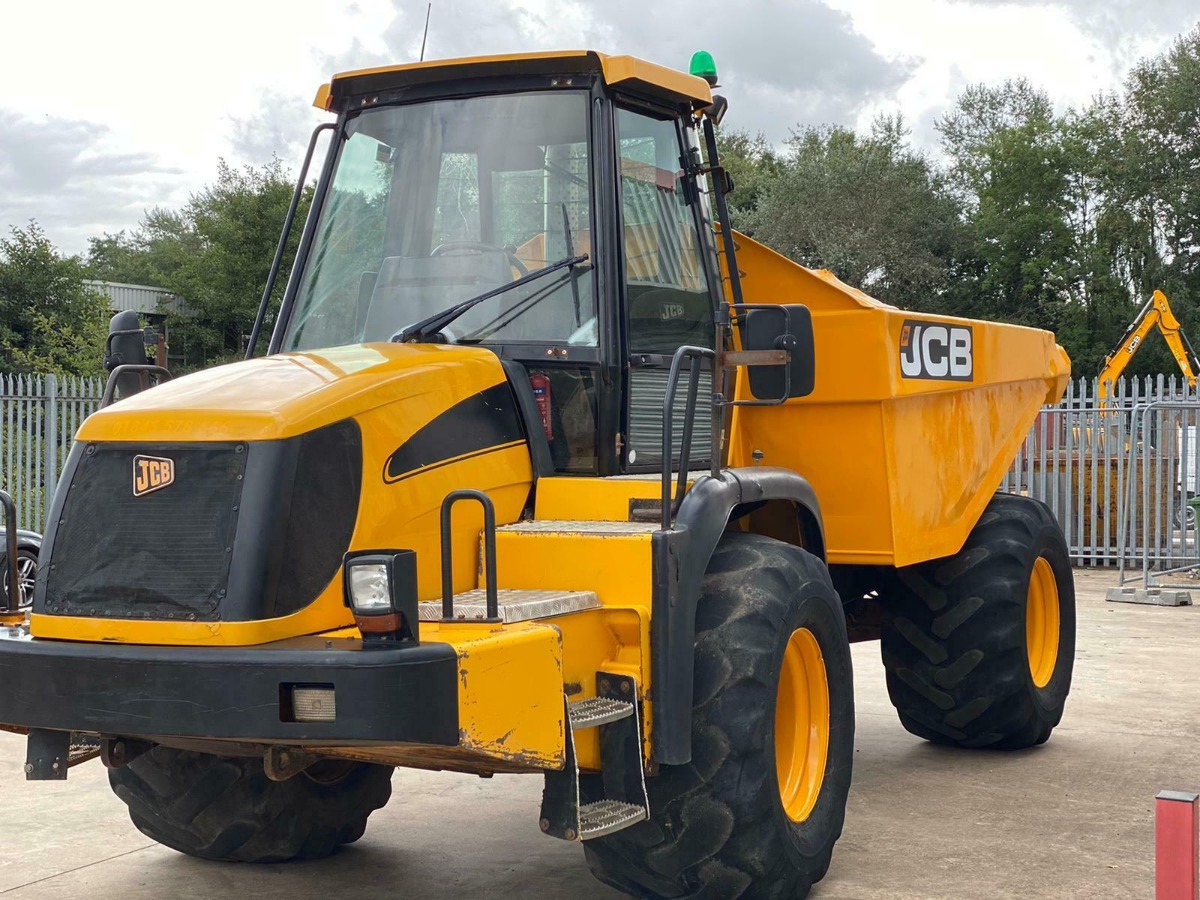 Digger Bidder 2007 JCB 714 dump truck