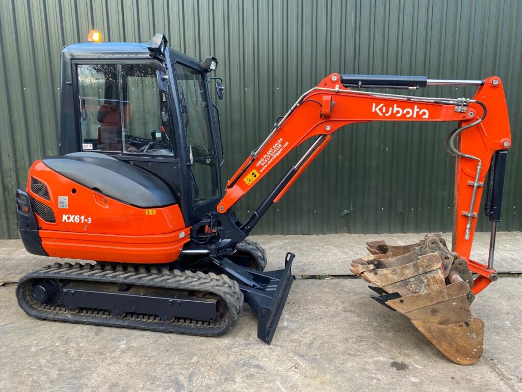 Digger Bidder KUBOTA KX613, 2.6 TONNE MINI DIGGER EXCAVATOR