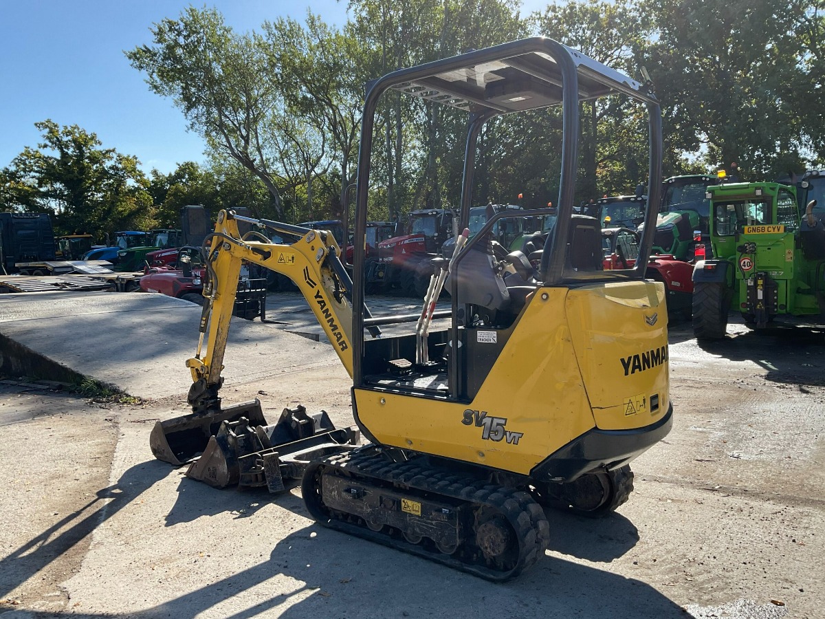 Digger Bidder 2021 Yanmar SV15VT mini digger