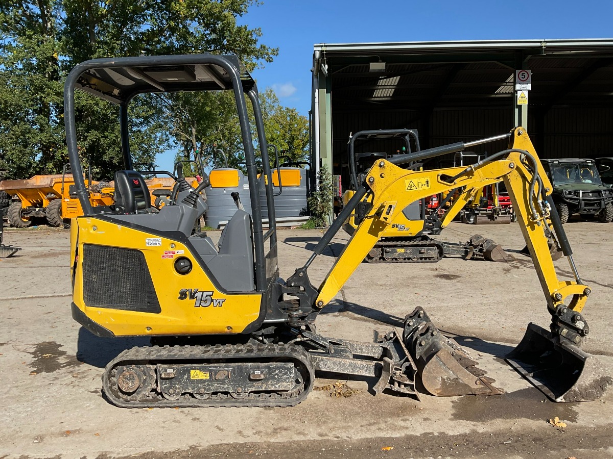 Digger Bidder 2021 Yanmar SV15VT mini digger