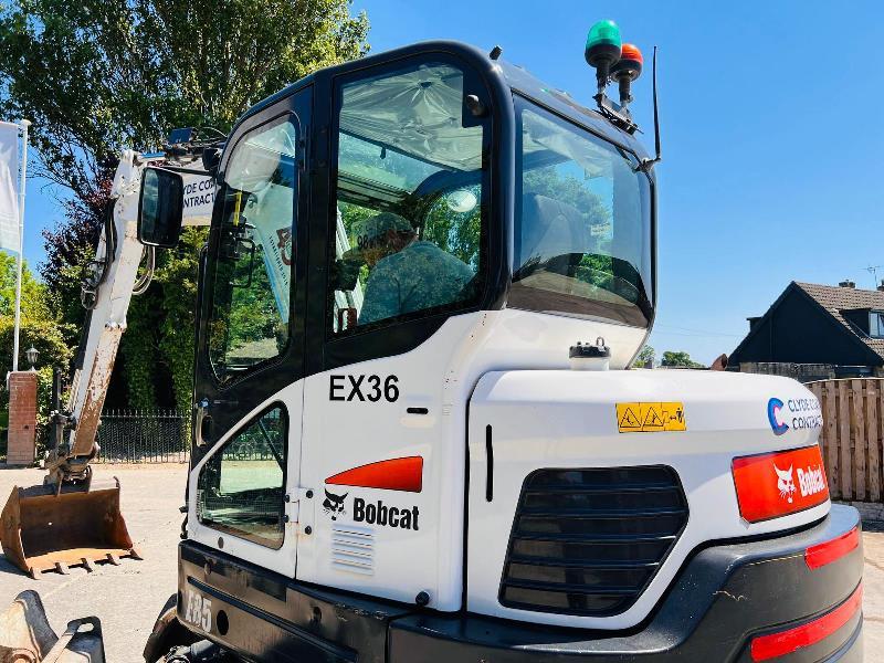 Digger Bidder 2019 Bobcat E85 excavator