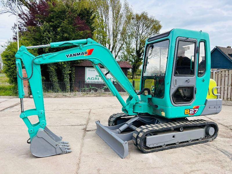Digger Bidder Used Yanmar B272B mini digger