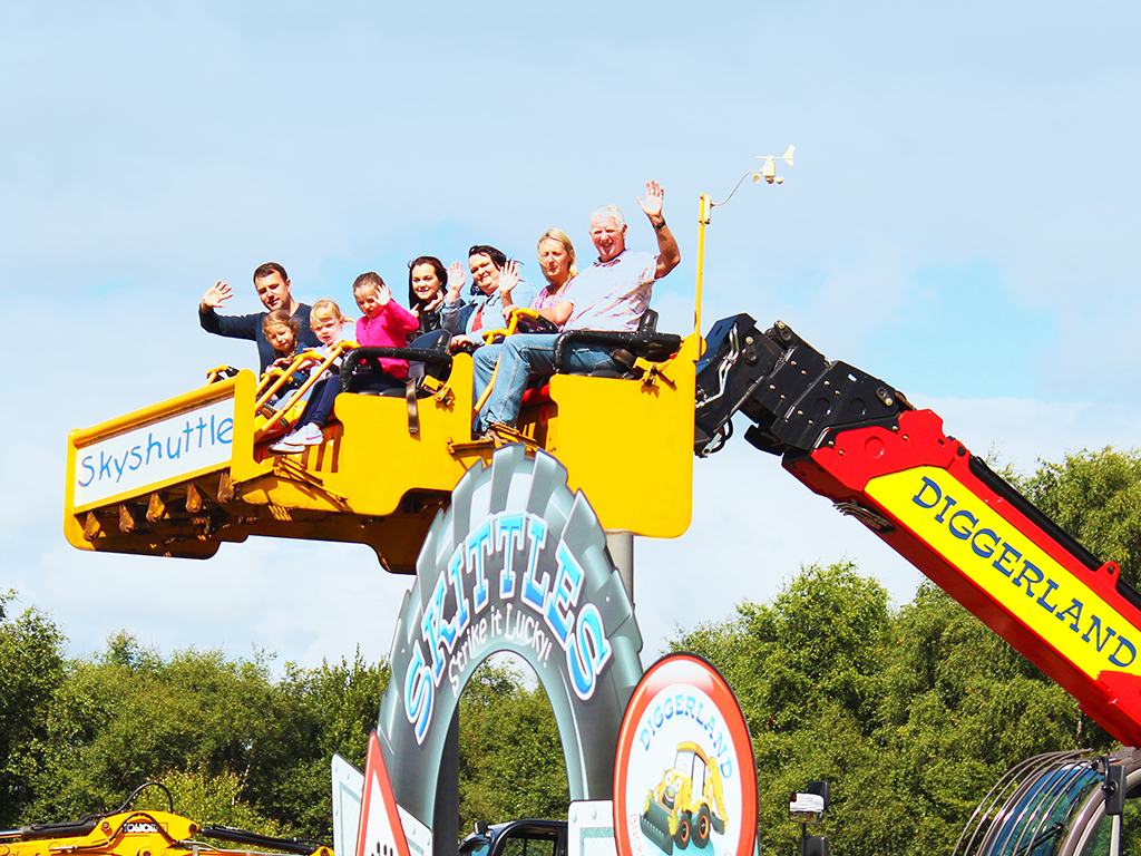 Outdoor Activities during Covid19 at Diggerland Theme Park