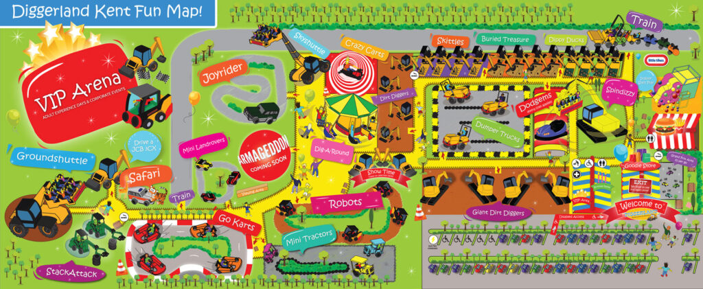 Days out in Kent Diggerland UK Theme Park Fun for everyone!