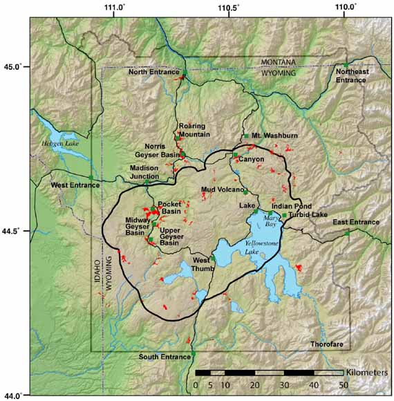 National Park Maps including Yellowstone, Grand Teton + More