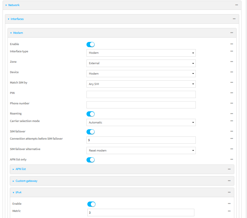 DAL Router IP Passthrough mode multiple sources Digi International