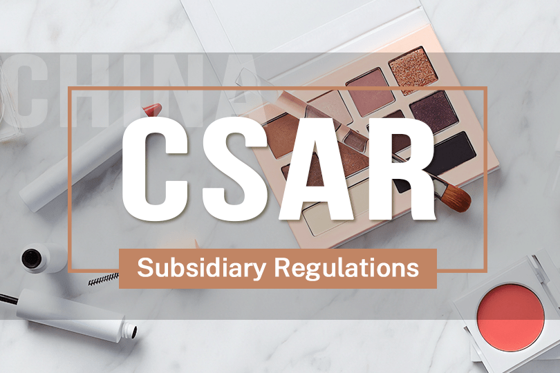 CSAR China relaxing animal testing policies to increase cosmetic