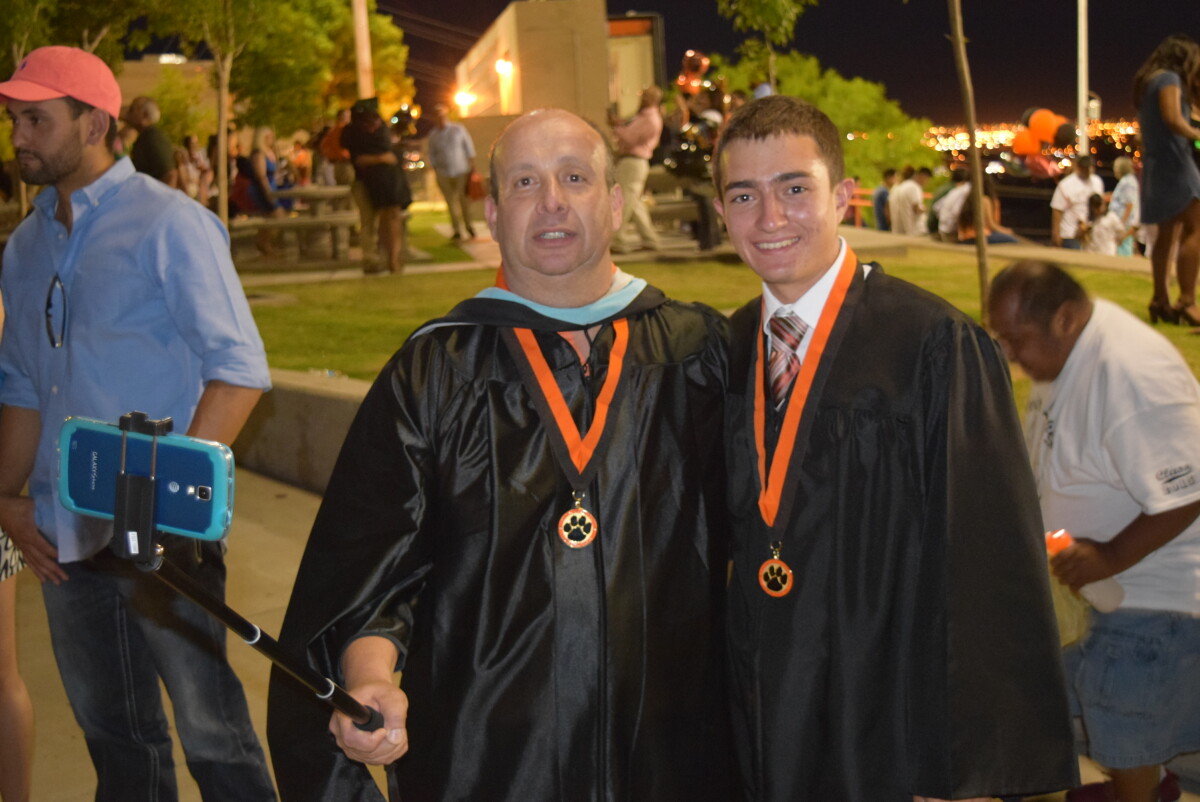 El Paso High School Graduation 2015 wall