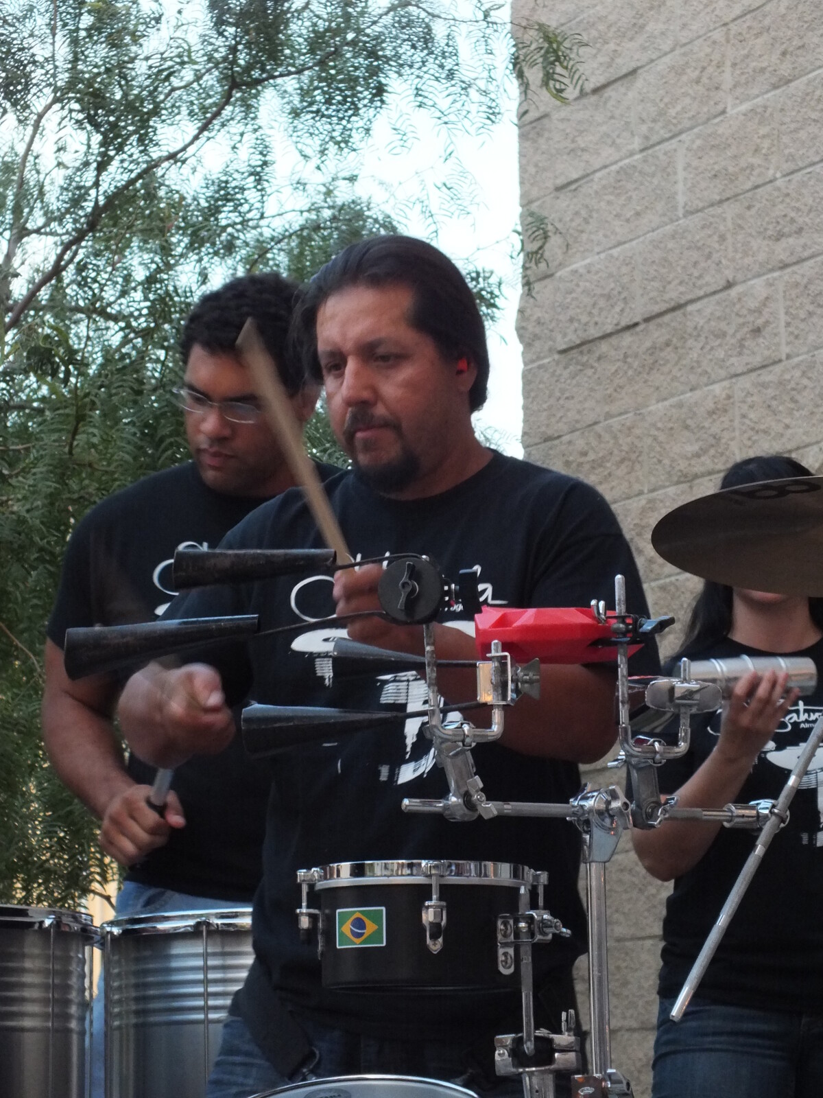 Brazilian Happy Hour at El Paso Museum of History wall